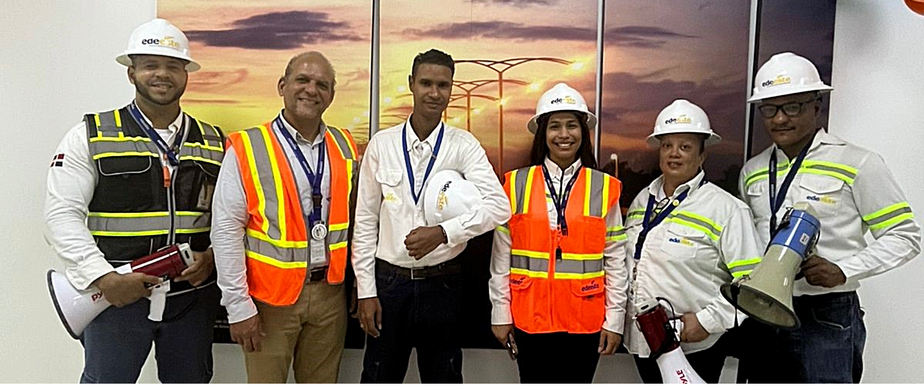 Colaboradores de Edeeste participan en Simulacro Nacional de Terremoto 2025