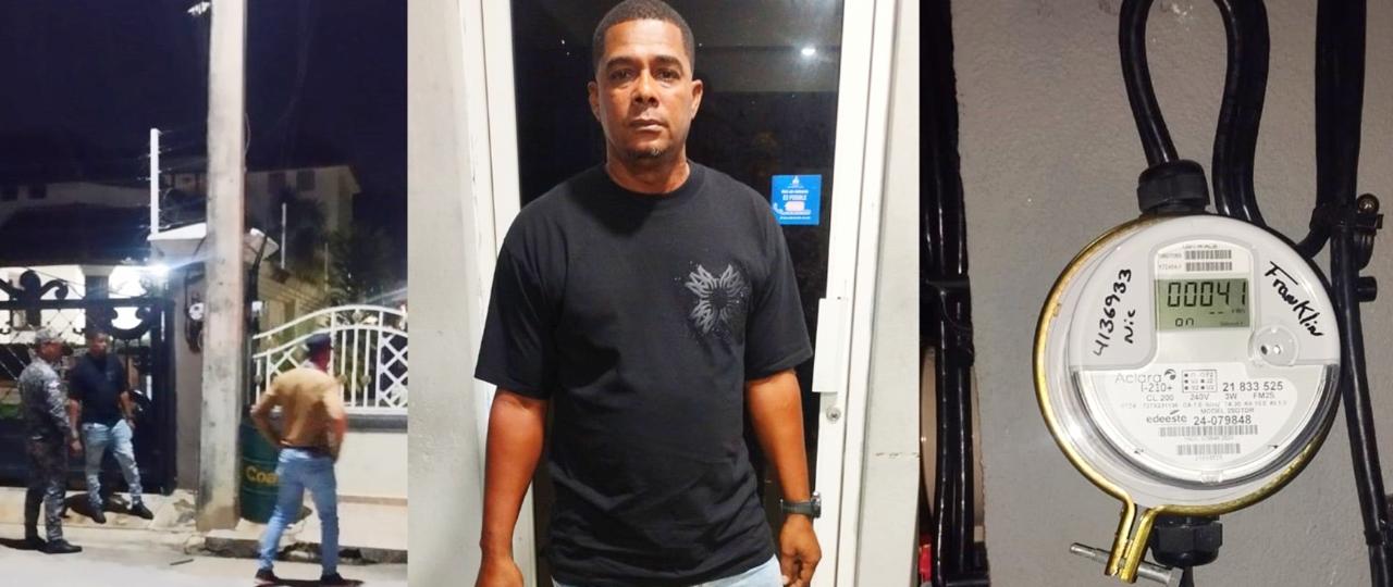 Apresan en flagrante delito hombre realizando conexión ilegal en Higüey