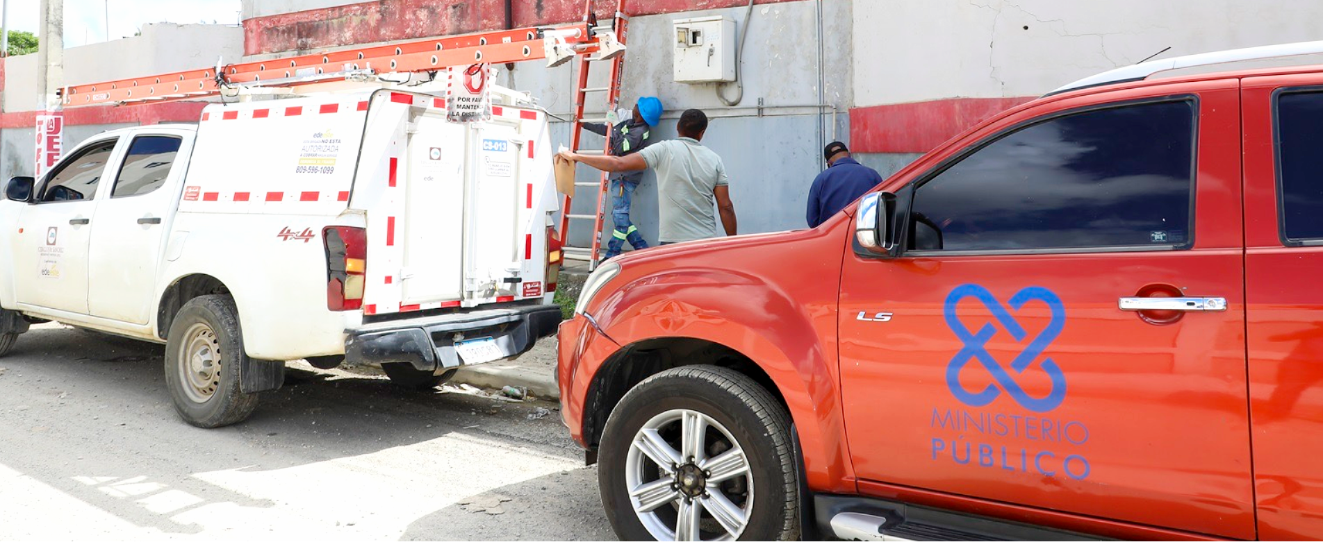Edeeste y Pgase logran otro golpe contra las conexiones ilegales en comercios de Boca Chica