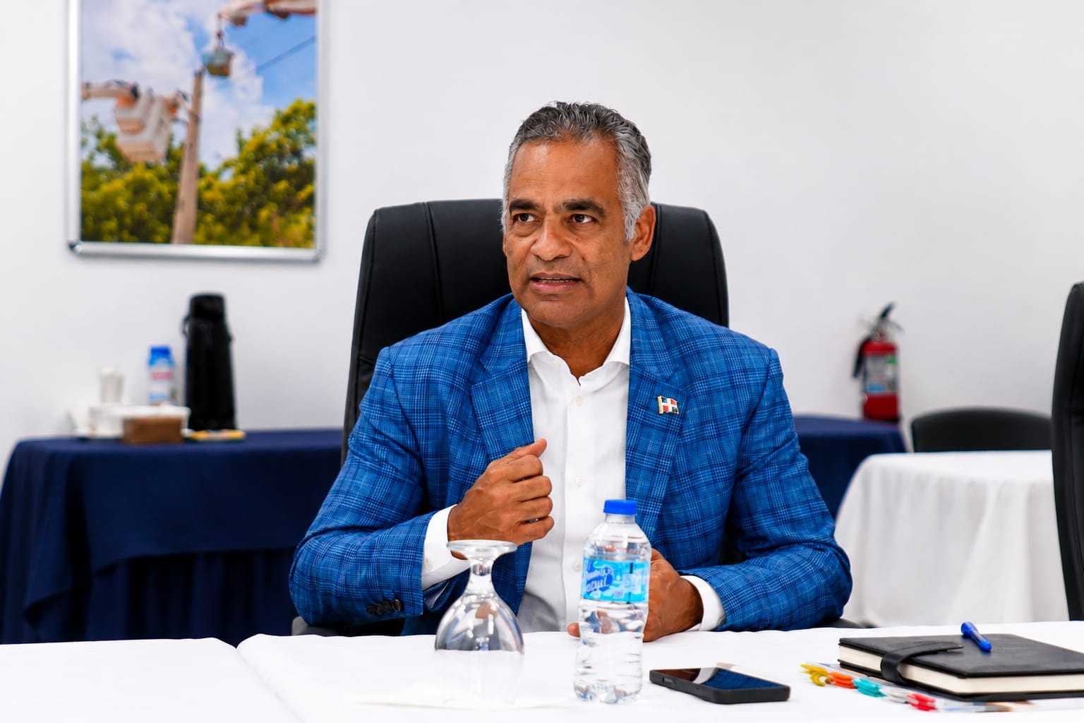 Joel Santos: “No tenemos planes de incrementar la tarifa eléctrica”