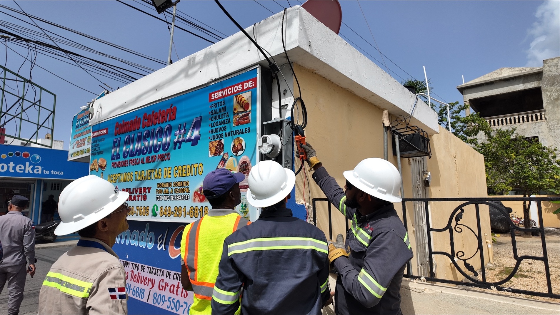 Edeeste desmantela fraude eléctrico en establecimientos del Distrito Nacional, Santo Domingo Este y La Romana